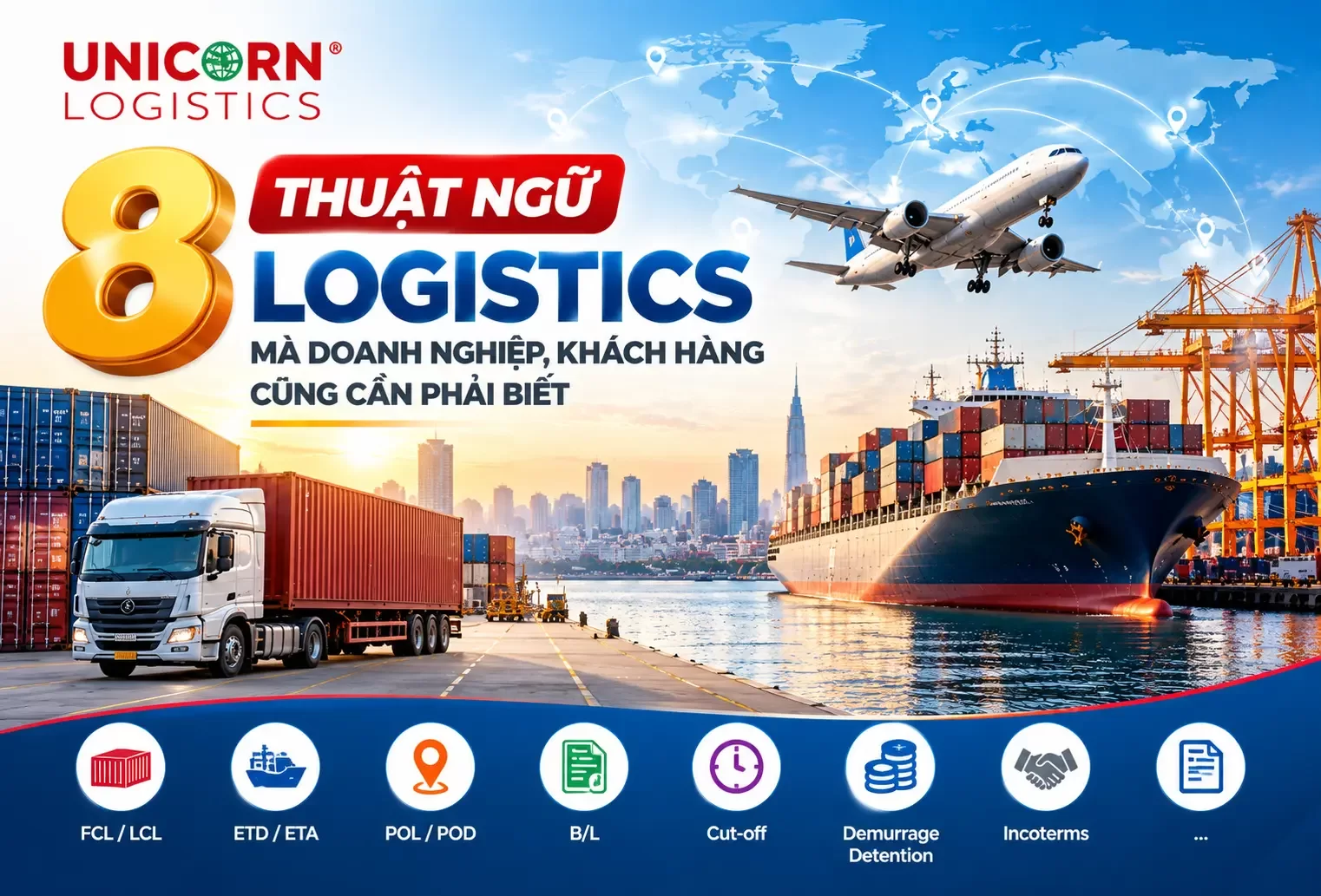 8 thuật ngữ Logistics mà doanh nghiệp, khách hàng cần biết khi sử dụng dịch vụ Logistics