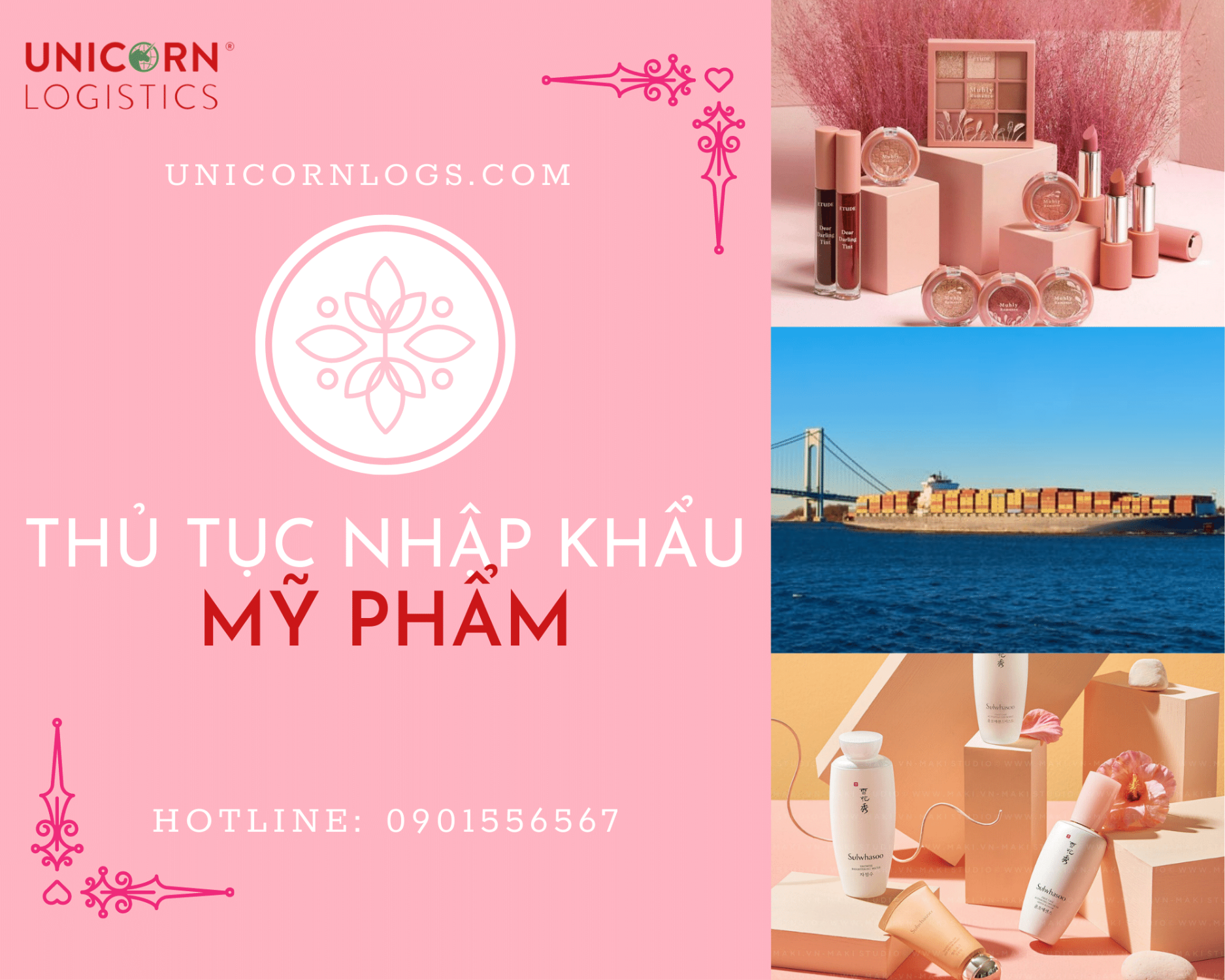 THỦ TỤC NHẬP KHẨU MỸ PHẨM