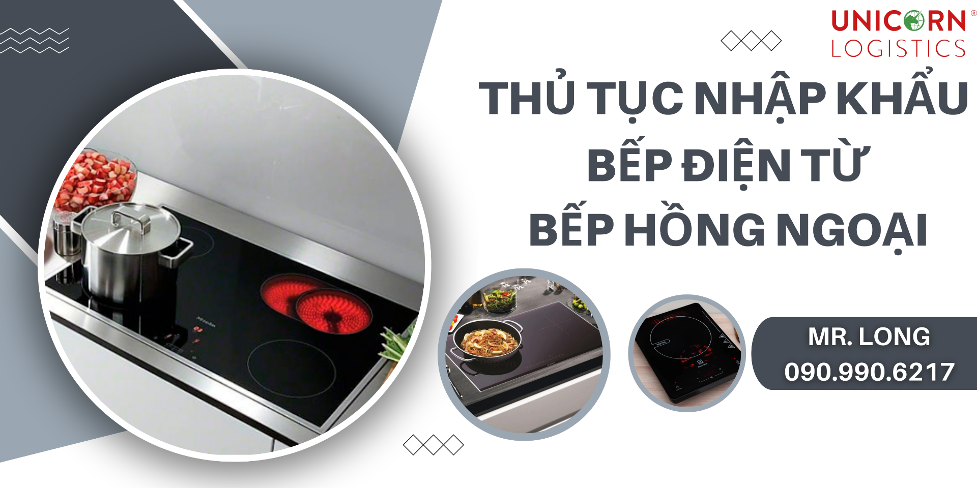 THỦ TỤC NHẬP KHẨU BẾP ĐIỆN TỪ, BẾP HỒNG NGOẠI MỚI NHẤT 2023