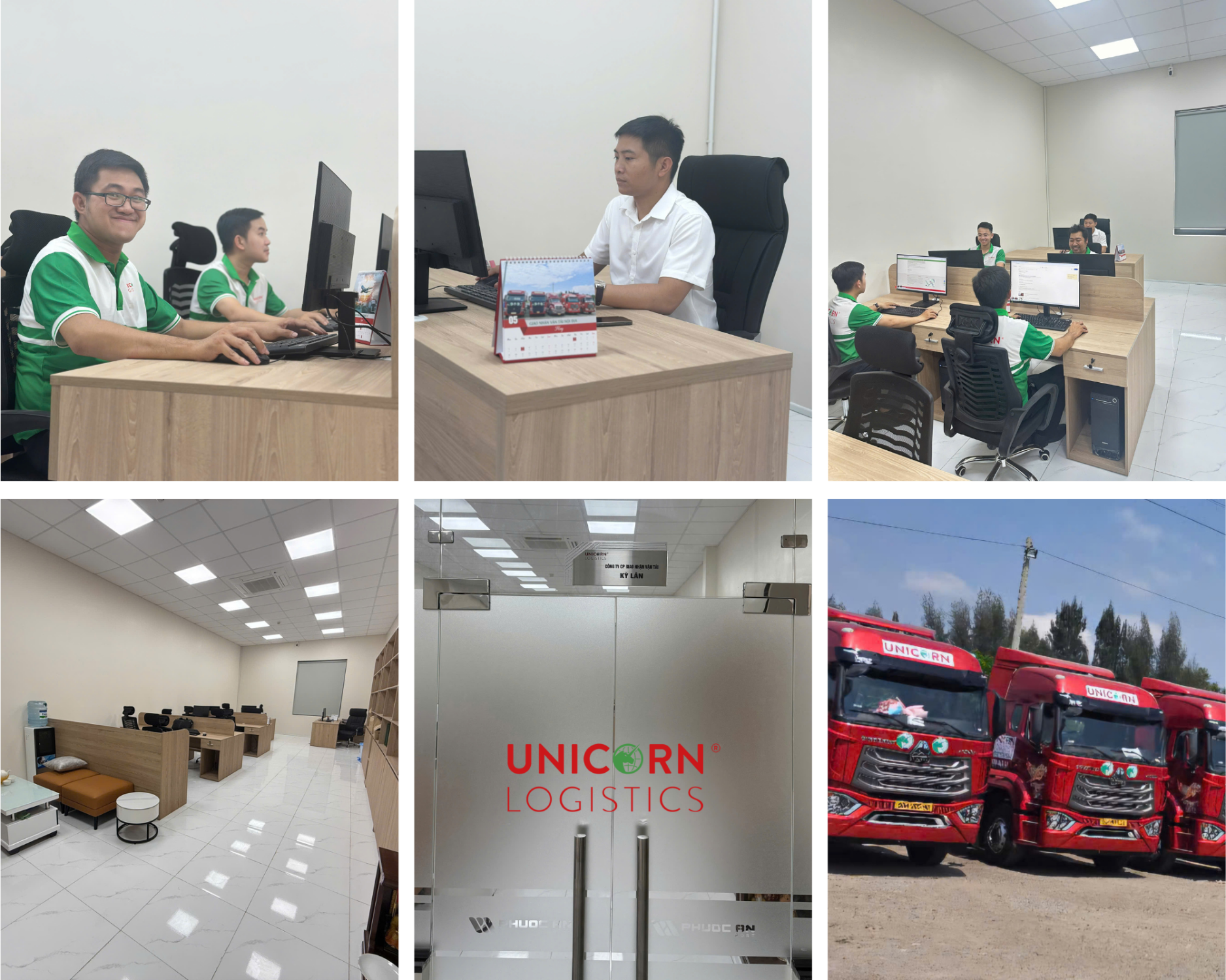 Nhan vien lam viec tai cang phuoc an