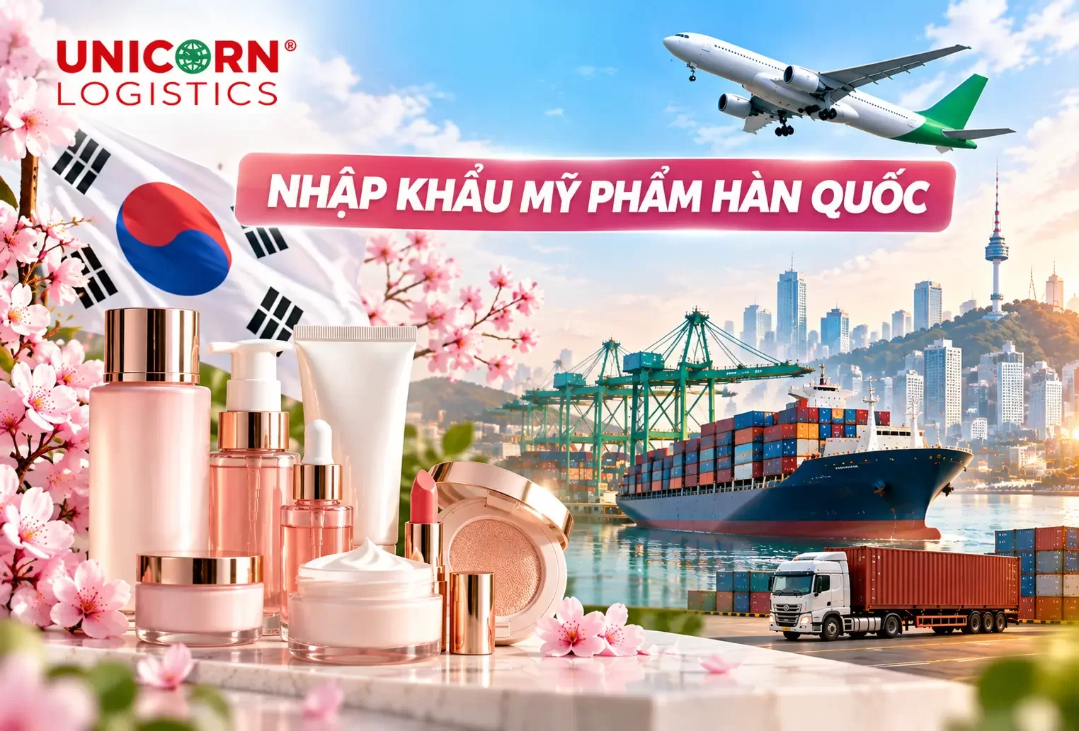 Nhập khẩu mỹ phẩm từ Hàn Quốc về Việt Nam cần những giấy tờ và thủ tục gì?