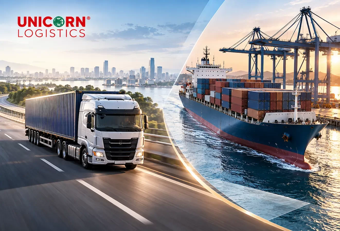 Vận chuyển hàng Bắc – Nam bằng đường bộ hay đường biển? So sánh chi phí, thời gian và ưu nhược điểm