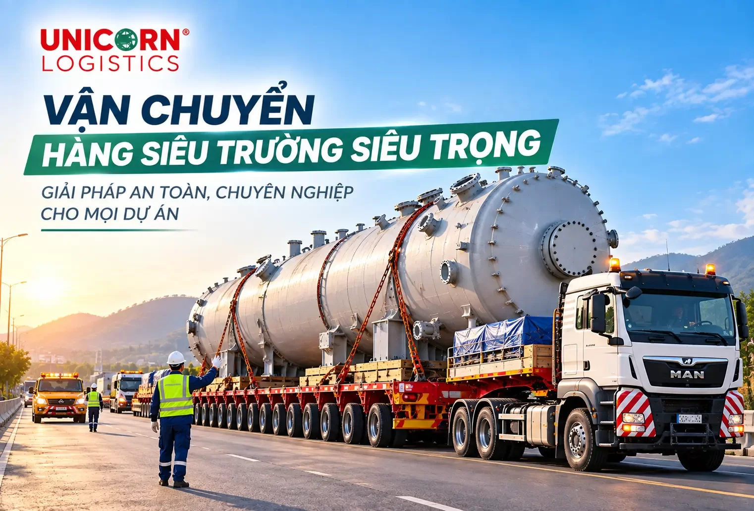 Vận chuyển hàng siêu trường siêu trọng