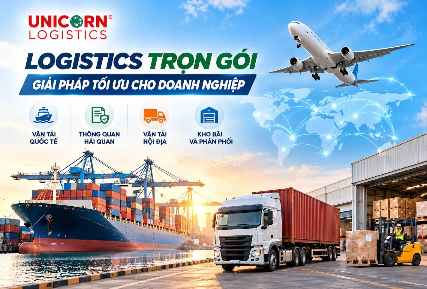 Logistics trọn gói là gì? Vì sao doanh nghiệp nên sử dụng dịch vụ Logistics tích hợp thay vì thuê nhiều đơn vị riêng lẻ?