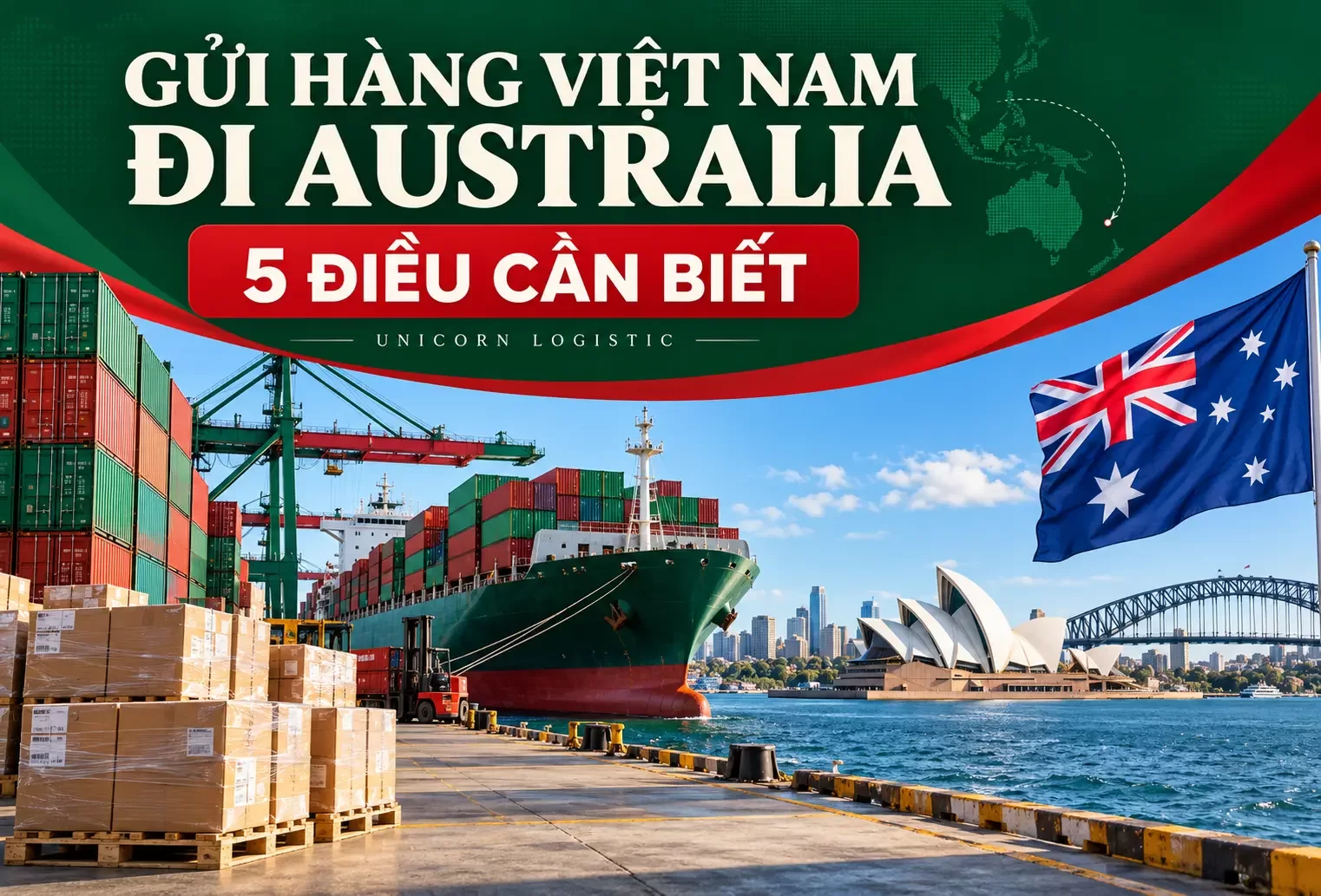 gửi hàng từ Việt Nam đi Australia