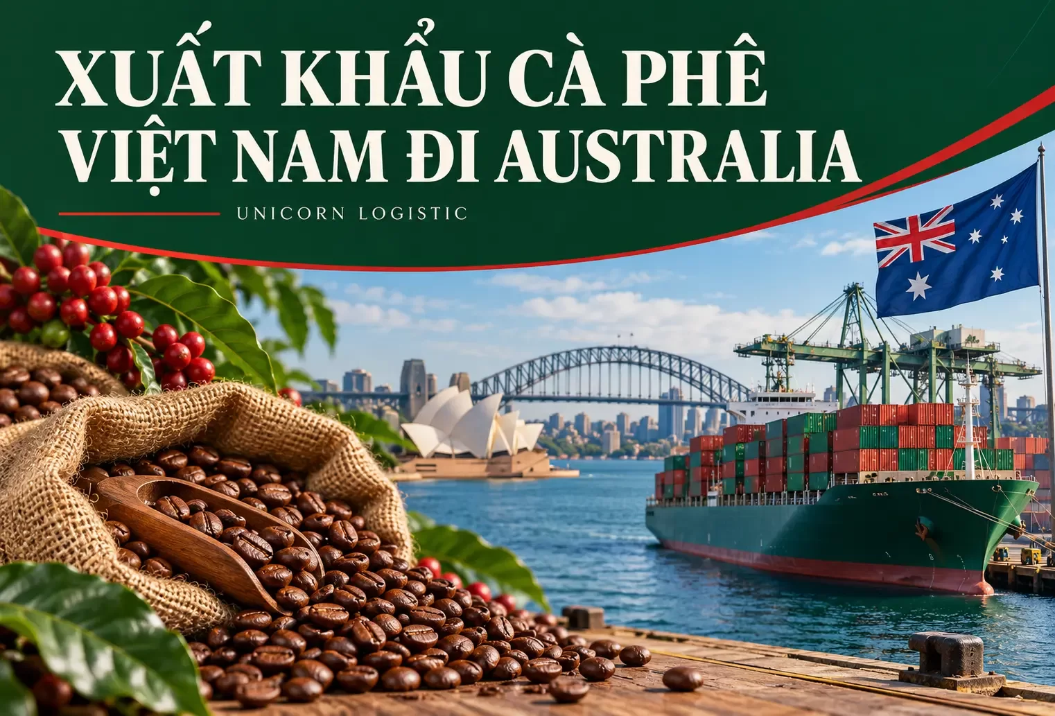 Kiến thức cần biết khi xuất khẩu cà phê từ Việt Nam đi Australia