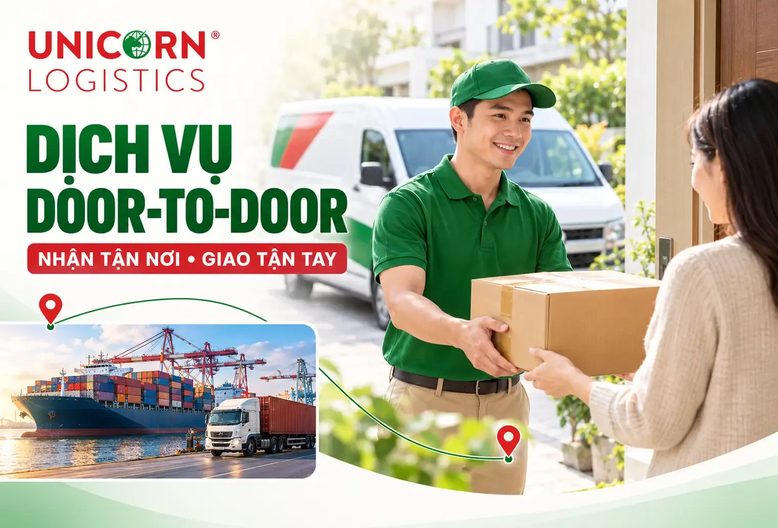 Dịch vụ Door-to-Door là gì? Vì sao đây là giải pháp logistics được nhiều khách hàng lựa chọn?