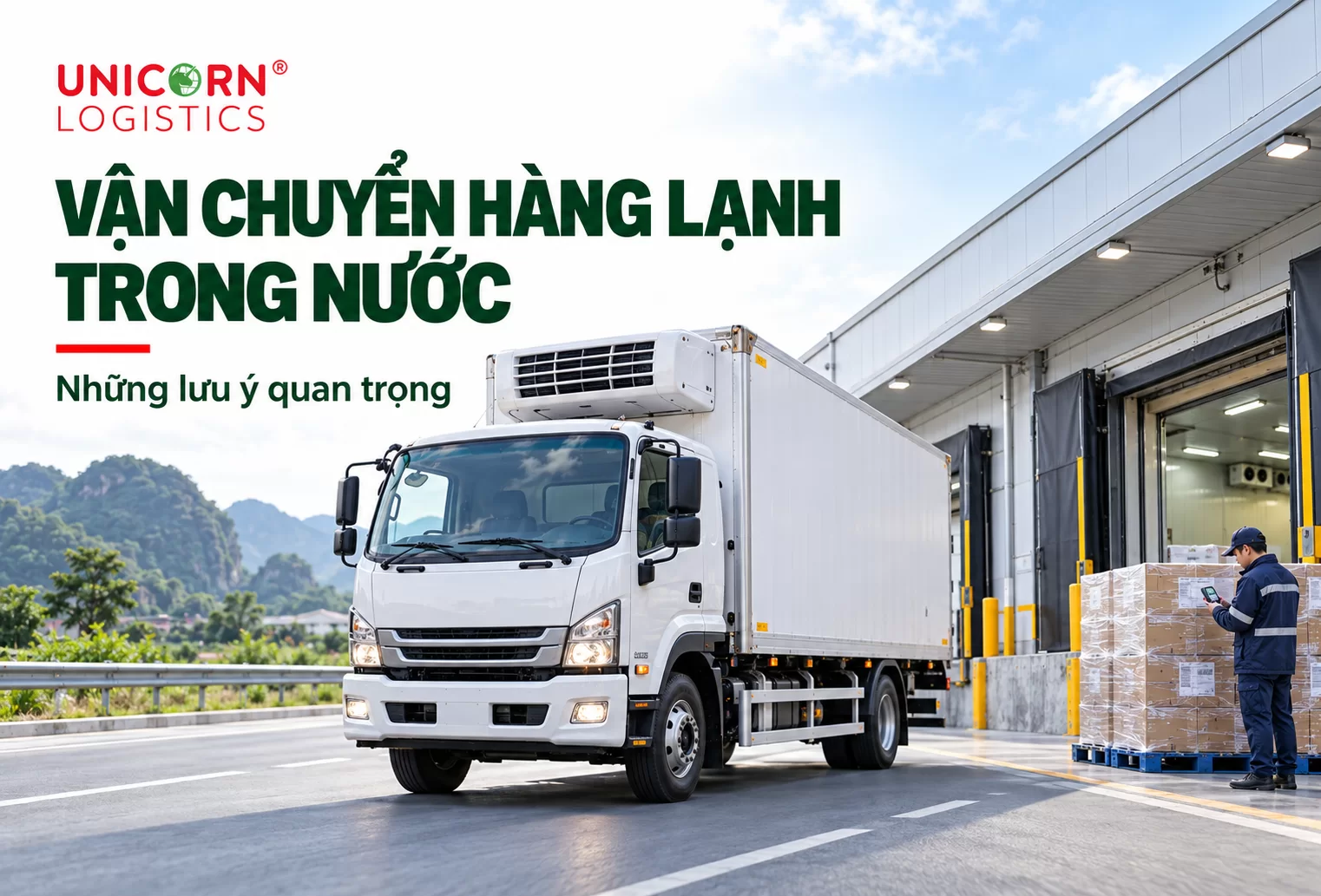 Những lưu ý quan trọng khi vận chuyển hàng lạnh trong nước