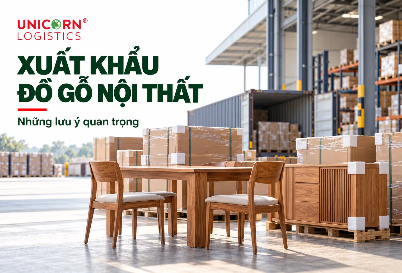 Những lưu ý quan trọng khi doanh nghiệp Việt Nam xuất khẩu đồ gỗ nội thất