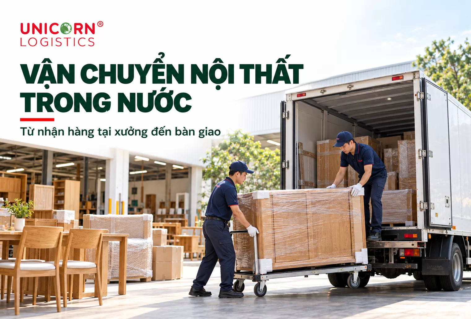 Vận chuyển nội thất trong nước